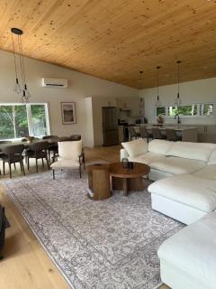 Chalet design en forêt, Foyer de pierre, 7 pers - 7