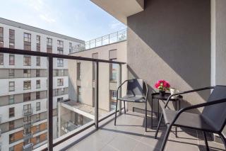 Apartament z Balkonem na 10 Piętrze w Łodzi by Noclegi Renters - 8