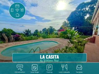 La Casita, piscine et vue mer. - 0