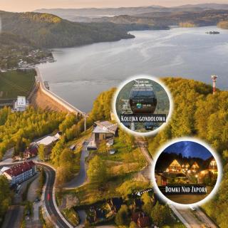 Domki nad Zaporą w centrum Soliny przy Zaporze - wybrane domki z jacuzzi - 9