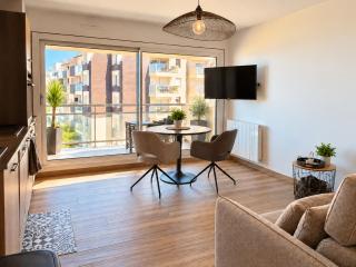 Studio, vue mer à 150m de la plage - 8