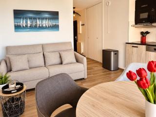 Studio, vue mer à 150m de la plage - 6
