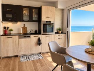 Studio, vue mer à 150m de la plage - 7