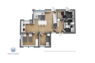 Klasun Maja B by Holiday in Lapland - 2