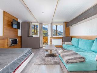 Avoriaz: Appartement cosy 4 pers, balcon, WiFi, TV, casier à skis - 6