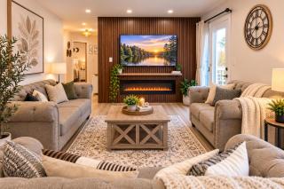 Luxury Riverfront Villa Walk to Beach - 9