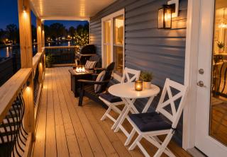 Luxury Riverfront Villa Walk to Beach - 5