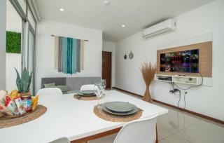 Modern 1BR Villa Morra with Balcony BBQ & Parking - 3
