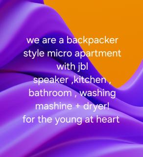 Cozy 1 room micro apartment ,1double,1single bed - 9