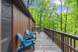 River Cabin w Hot Tub, Screened Porch & Fire Pit - 7