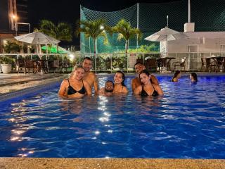(501) Apt 2Q/a 100 metros da praia , área de lazer - 1