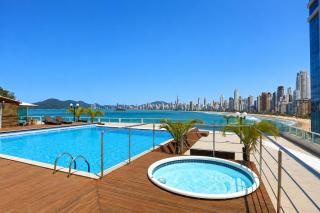 Loft Internacional Residence c linda vista do mar - Praia, Piscina e Garagem - 2