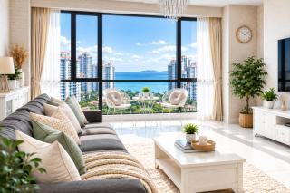 Seaview 2BR with Bathtub near Gurney Jazz Suites 13A - 0