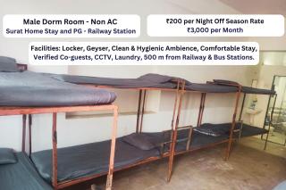 Surat City PG and Home Stay - Railway Station - 4
