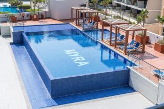Bright Studio Apartment Pool View in JVC - 3