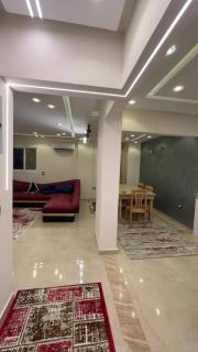 Spacious 3-Bedroom Furnished Apartment with Private Entrance in 6th of October - 1