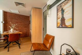 HOM I Loft Terraza Planta baja Familiar Lastarria - 8