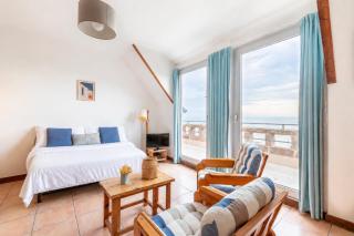 Studio avec grande terrasse et vue mer pour 3 pers - 3