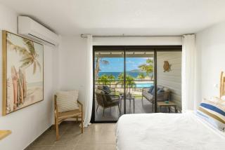 Caribbean Bliss, sea view, 2 king beds, sleeps 5 - 8