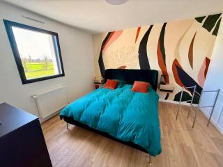 Chambre salle de bain et toilette privative maison neuve - 0