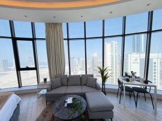 High-Floor Sea View Studio Seef Area F296O - 0