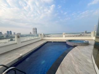 High-Floor Sea View Studio Seef Area F296O - 6