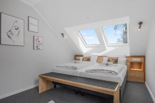 XZLLENZ - 5 Schlafzimmer, 2,5 Bäder, Parken, Smart-TV, Küche, Terrasse, Option Einzelbetten - Erlangen - 4