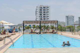Apartamento Despierta Frente al Mar, con jacuzzi, piscinas y baño turco, cerca al aeropuerto - 5