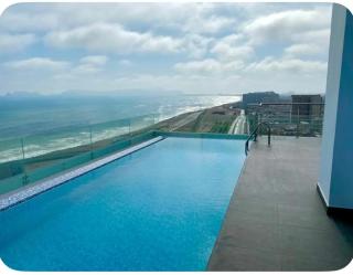 Hermoso Depa frente al mar, piscina Netflix - 0