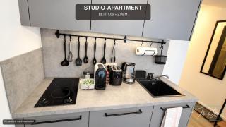 ELApart by Homely Stay - Moderne Studio Apartments direkt im Stadtzentrum mit Self-Check-in - 3