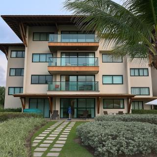 Luxuoso apto resort pé na areia - 8