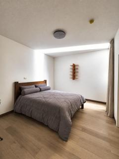 5-Minute Airport Luxury Apartment, Pool & Gym - 3