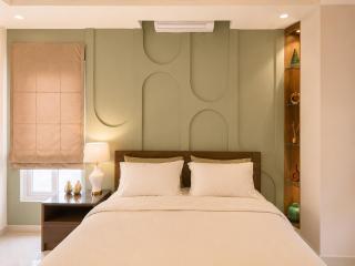 Modern 2 BHK with BBQ Rooftop and Guest Support - 2