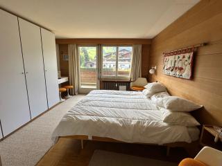 Gstaad 2 Bed Alpine Retreat Sleeps 6, 2 Min Walk to Eggli, Views and Parking - 6