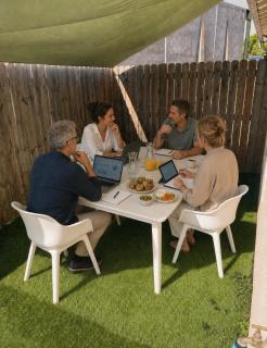 Le Nid d Été - Île d Oléron - La plage par accès privé face à Fort Boyard - Terrasse - 2 chambres et parking - 5