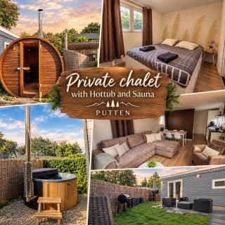 Spa Chalet Veluwe Wellness with Private HOTTUB and SAUNA - Family Holiday House with Fenced Garden - Veluwe Holiday Putten - Putten - 0