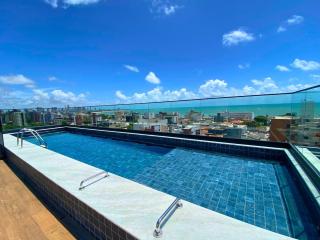 Flat At Self Manaíra - Piscina com Vista Mar na Cobertura - 0
