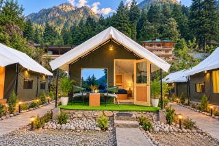 Kasol Heaven Camp & Restaurant Cafe & Free Parking Near Choj Bridge - 6