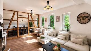 Modern Farmhouse with Fireplace and Sauna - 6