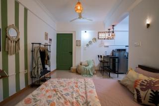 Little Green Escape- 3 Min drive to Vagator Beach - 4