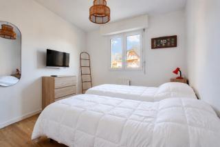 25m de la plage, vue mer, appartement pour 4 - 7
