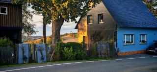 Ferienhaus VILLA ZAUBERBLICK am Rennsteig Frankenwald FREISTEHEND naturnah HUNDEFREUNDLICH eingezäunt - 6