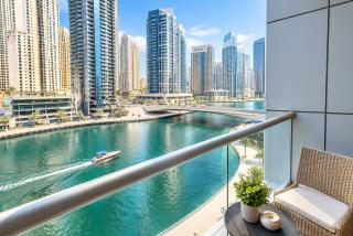 Serene 1BR with Stunning Marina Views in Dubai Marina - The Atlantic - 0