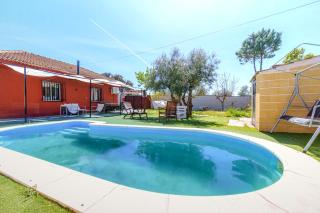 Villa Vega piscina privada y patio en Escalona - 0