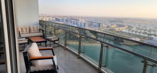 Luxury Chalet Apartment Panoramic Sea and Lagoon View, Alamein Towers North Edge - 3