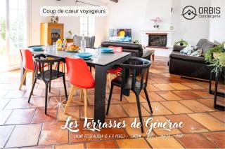 ORBIS - "Les Terrasses de Générac" - Villa 6-8 personnes - Jardin - WiFi - 10 min Nîmes - 4