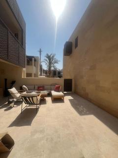 Scarab Club El Gouna - 1BR Apartment with Pool View, Terrace - Special Monthly Rates - 4