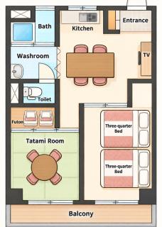 GoodStay KURUME -203 -Self check in - 7