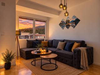 Heart of Ohrid Lake Balcony Free Parking FastWIFI Smart TV - 9