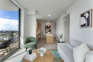 Crosby Miami WTC 2BR 2BA Best View Unit #2407 - 3
